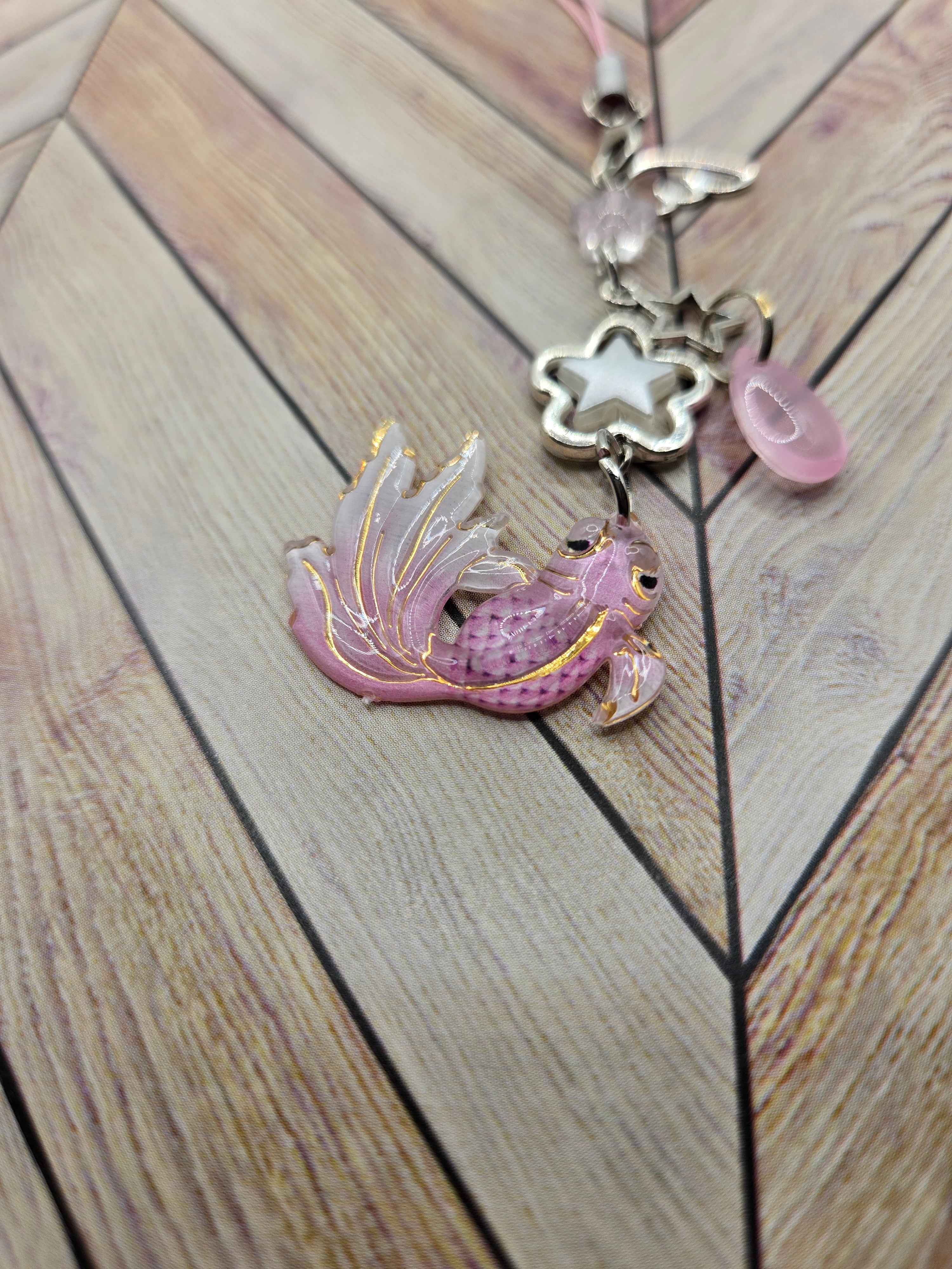 Celestial Koi Charm