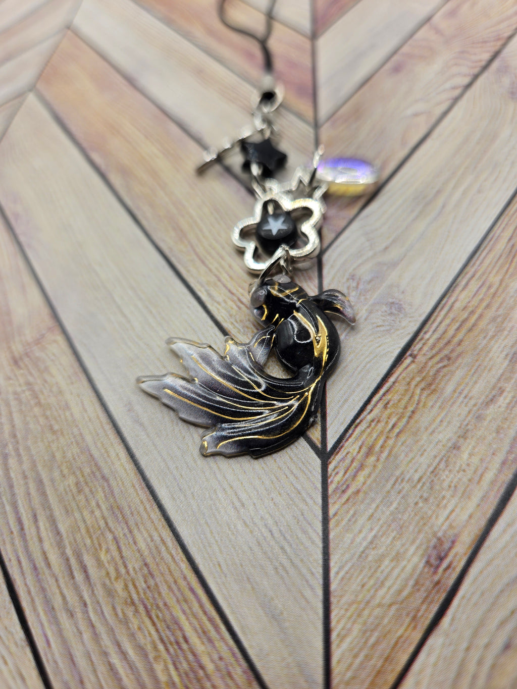 Celestial Koi Charm