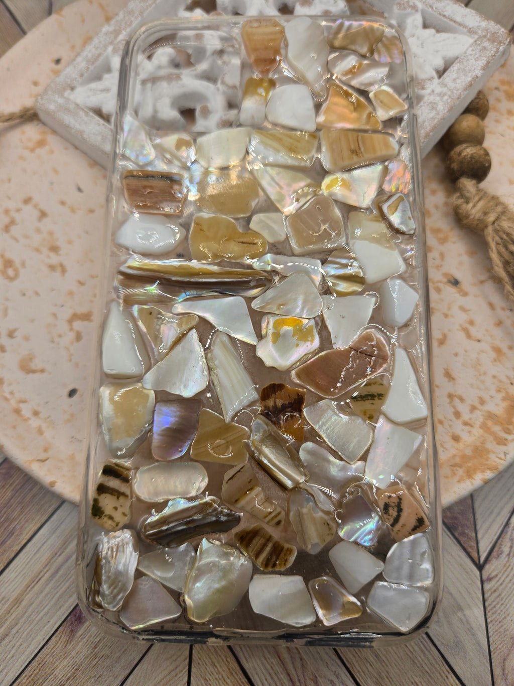 Coastal Mosaic Shell Junk Case