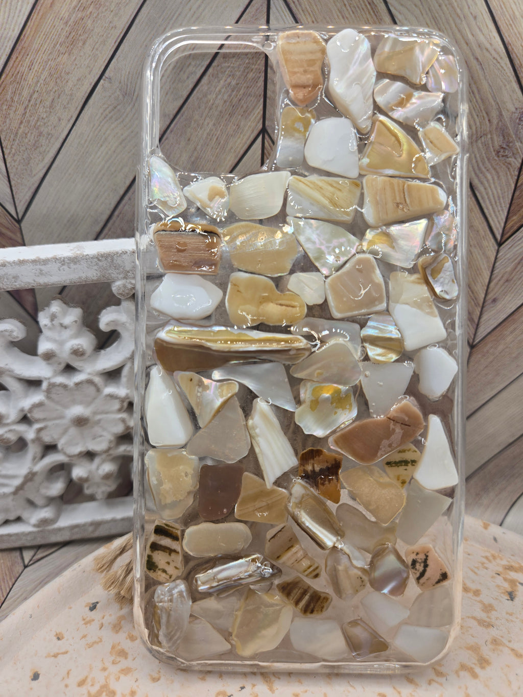 Coastal Mosaic Shell Junk Case